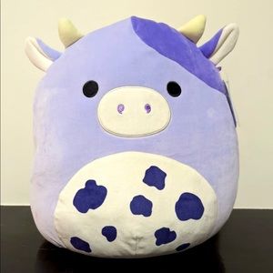 14” Bubba the purple cow Squishmallow